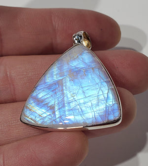 Rainbow Moonstone Pendant