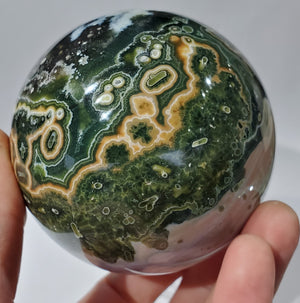 Ocean Jasper Sphere, Madagascar