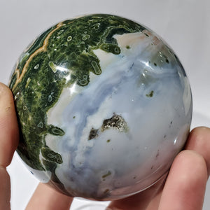 Ocean Jasper Sphere, Madagascar