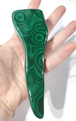 Polished Malachite, Congo