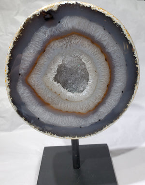 Geode on Custom Metal Stand, Brasil