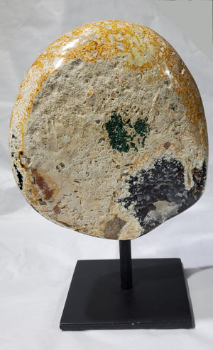 Geode on Custom Metal Stand, Brasil