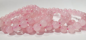 Rose Quartz Beaded Bracelet