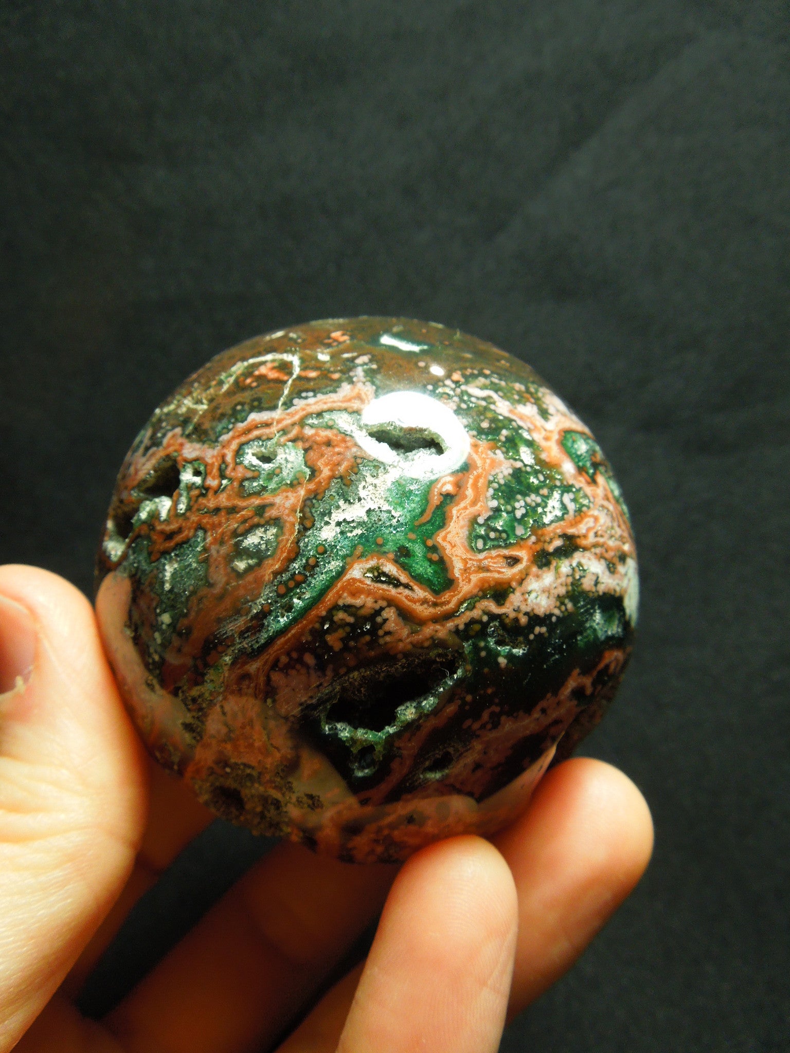 Ocean Jasper Sphere