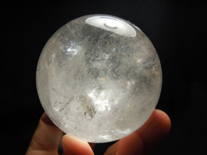 Quartz Sphere w/ Manifestion Crystals