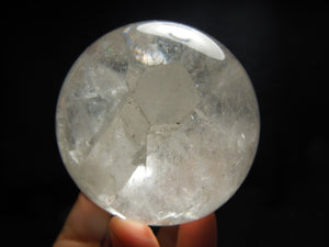 Quartz Sphere w/ Manifestion Crystals