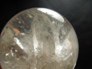 Quartz Sphere w/ Manifestion Crystals