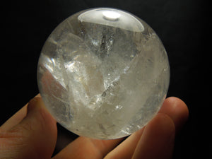 Quartz Sphere w/ Manifestion Crystals