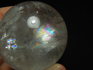 Quartz Sphere w/ Manifestion Crystals