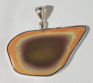 Imperial Jasper Pendant in Sterling Silver