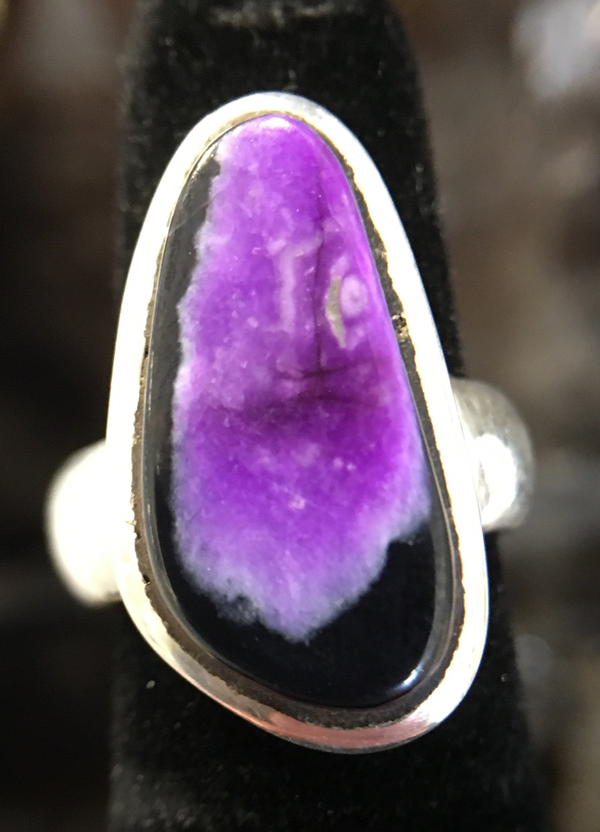 Sugilite Ring - Summit's Steps Minerals