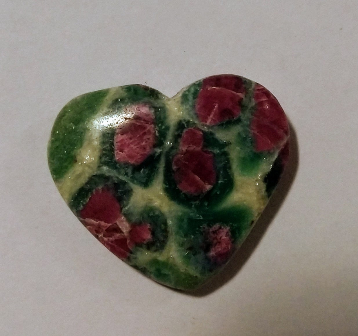 Ruby Fuschite Hearts