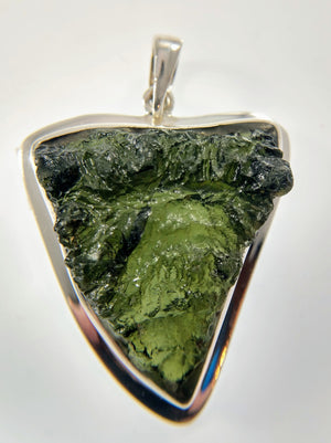 Moldavite Pendant, 14.3 grams