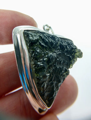 Moldavite Pendant, 14.3 grams