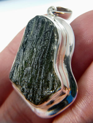 Moldavite Pendant, 14 grams