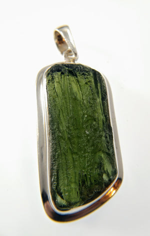 Moldavite Pendant, 11.8 grams