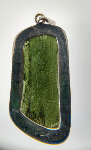 Moldavite Pendant, 11.8 grams