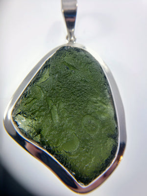 Moldavite Pendant, 35 grams