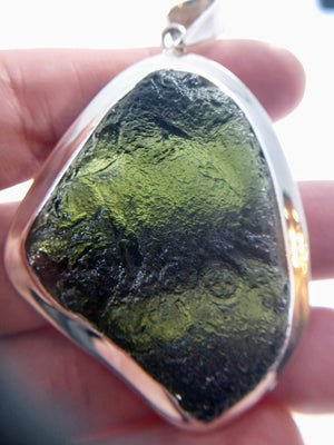 Moldavite Pendant, 35 grams