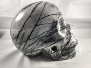 Picasso Jasper Skull, 4.15 lbs