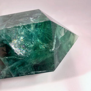 Double-Terminated Green Fluorite, 4.14 lbs