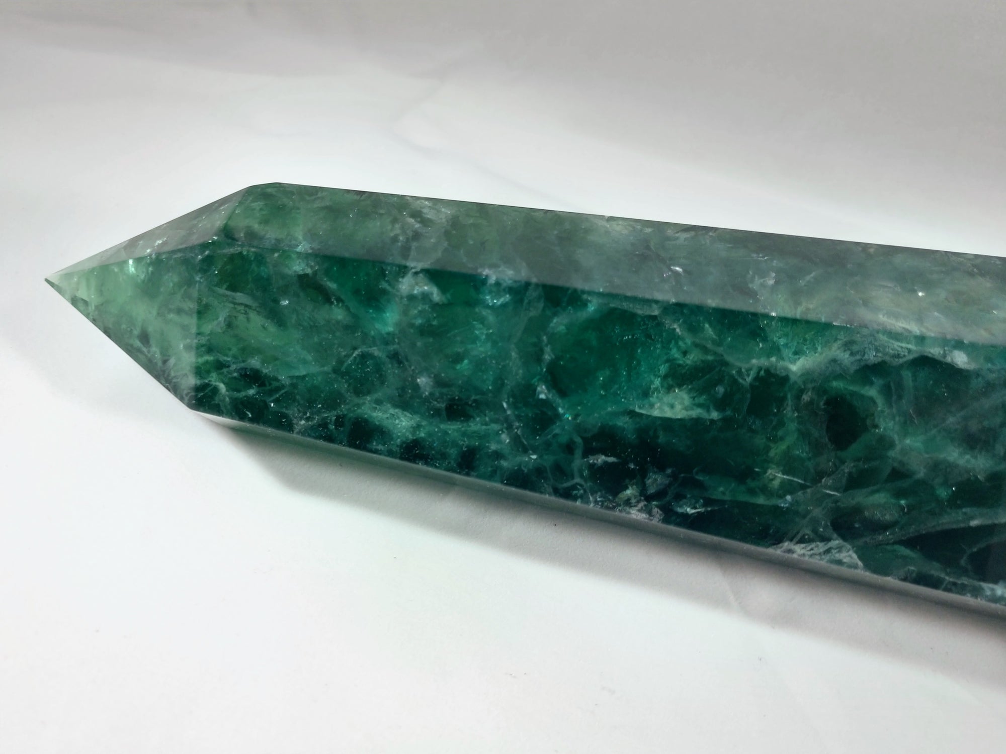 Double-Terminated Green Fluorite, 4.14 lbs