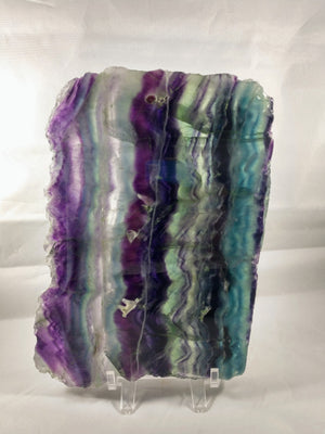 Rainbow Fluorite Slab