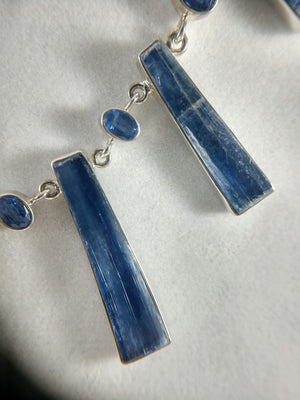 Blue Kyanite Blade Necklace