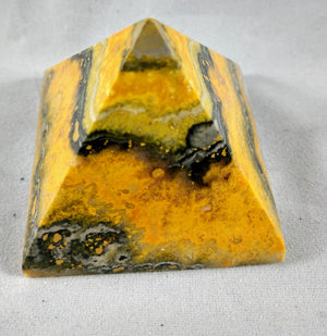 Bumblebee Jasper Pyramid