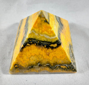 Bumblebee Jasper Pyramid