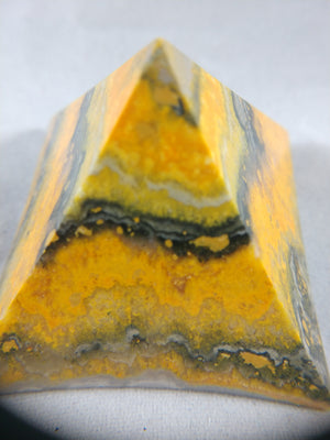 Bumblebee Jasper Pyramid