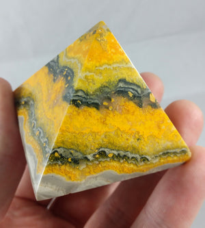 Bumblebee Jasper Pyramid