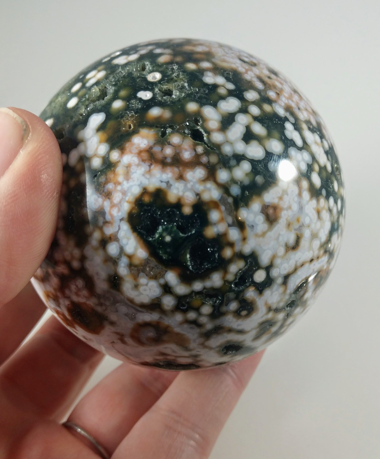 Ocean Jasper Sphere