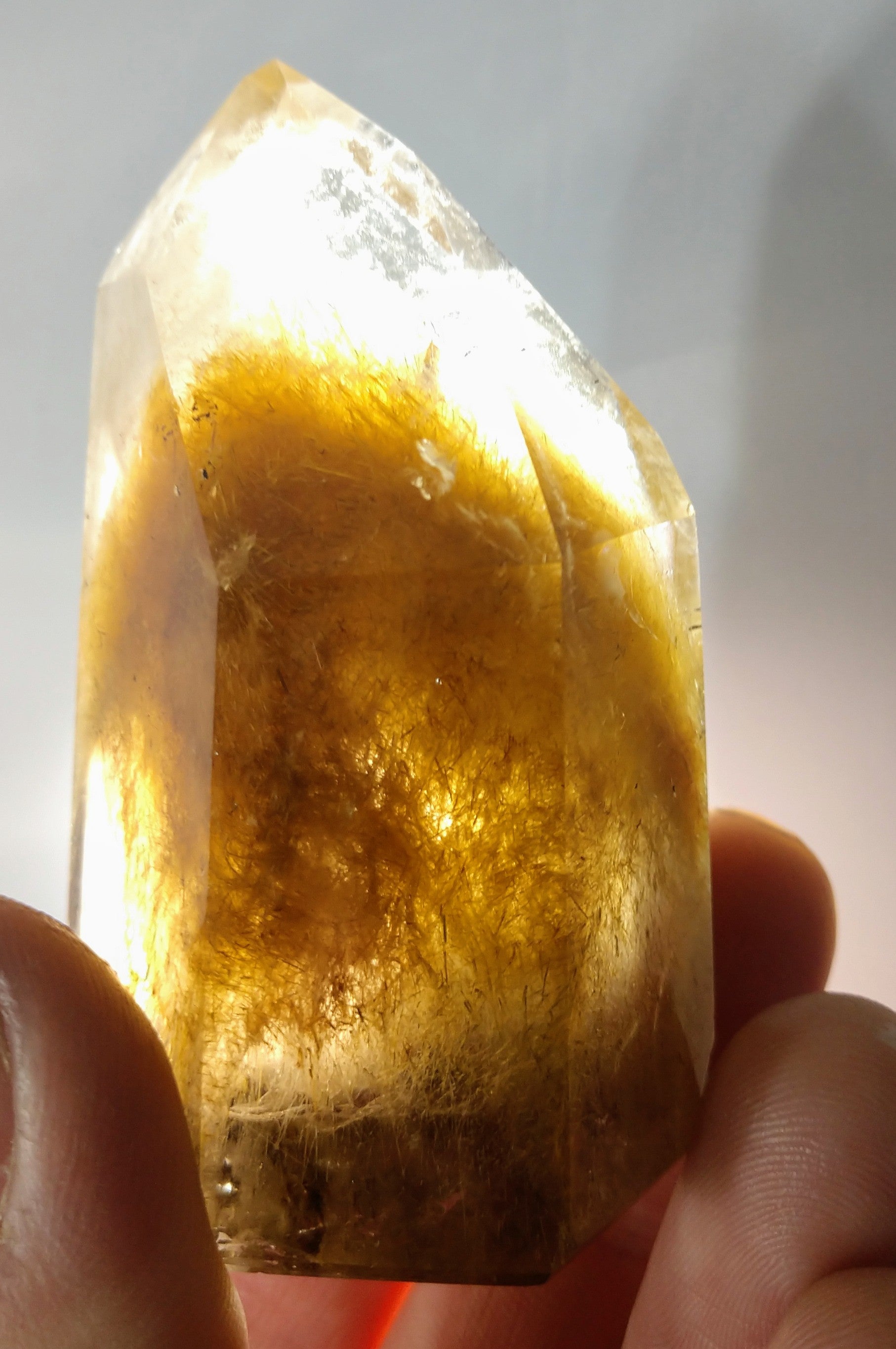 Rutilated Quartz Phantom Point, Brasil