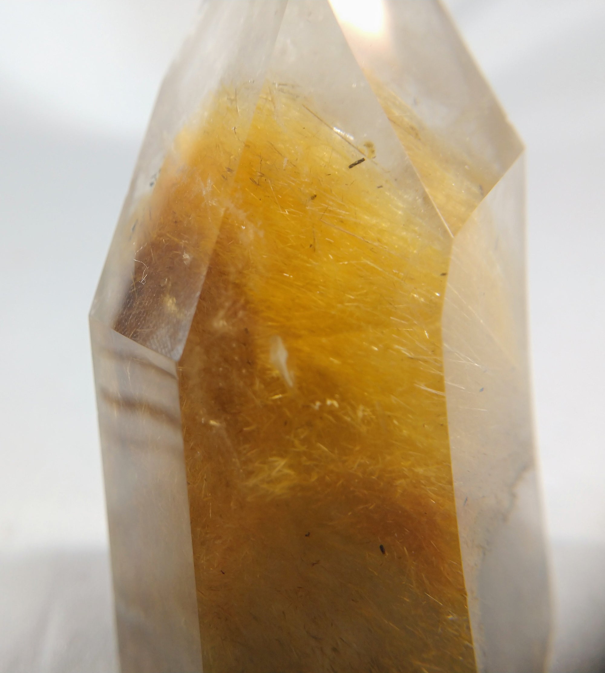 Rutilated Quartz Phantom Point, Brasil