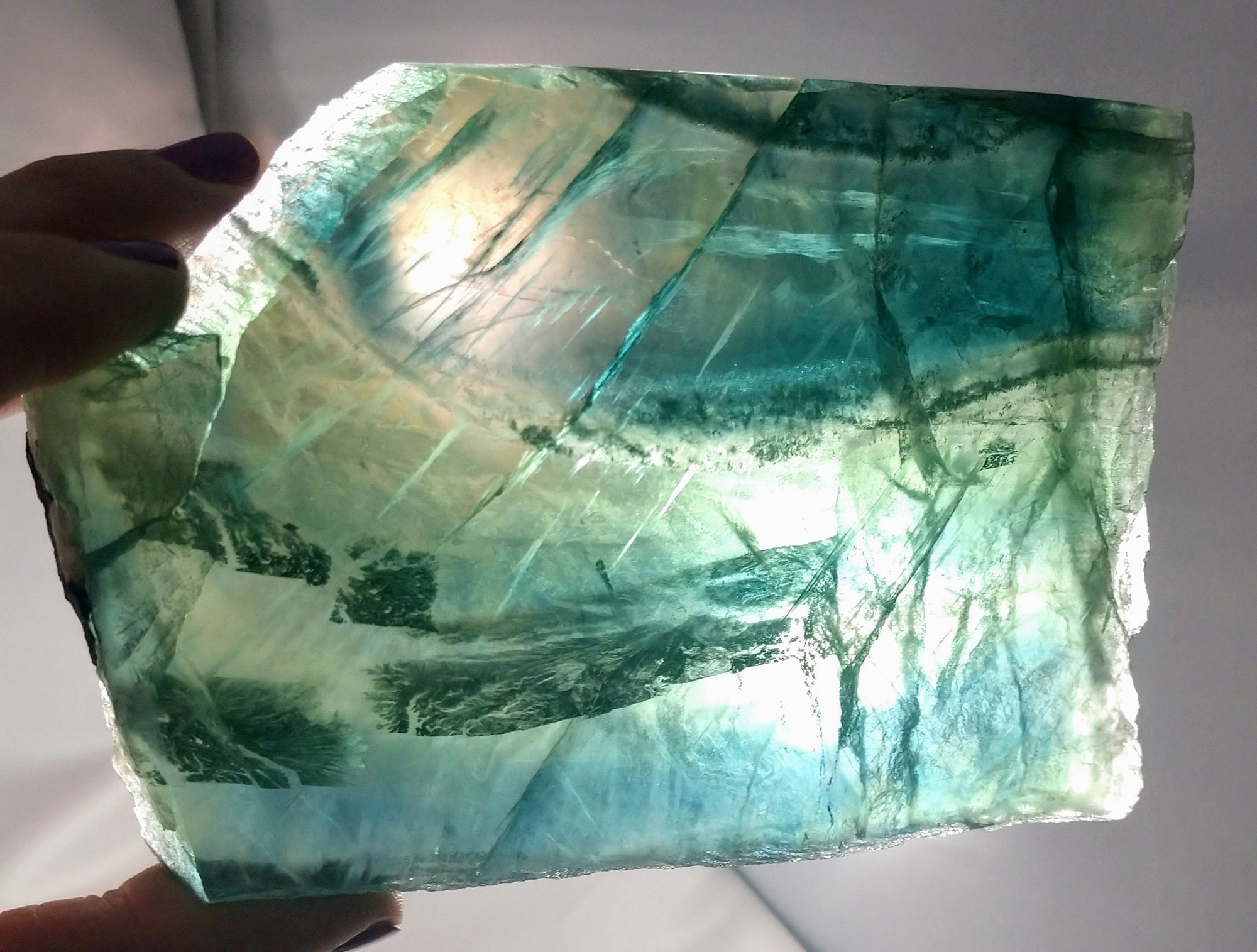 Fluorite Slab, China