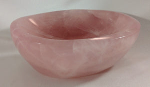 Rose Quartz Bowl, Madagascar