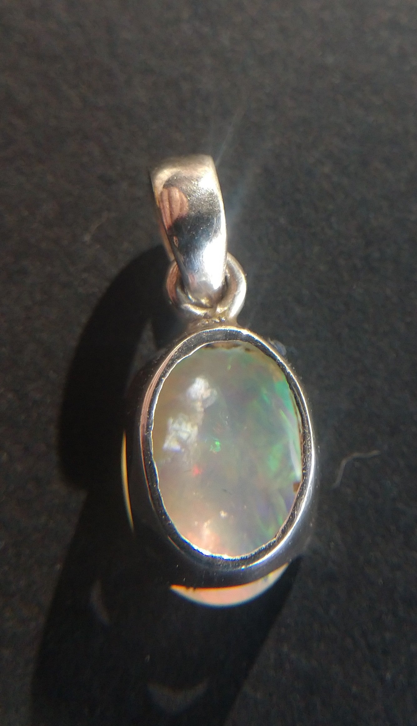 Faceted Opal Pendant