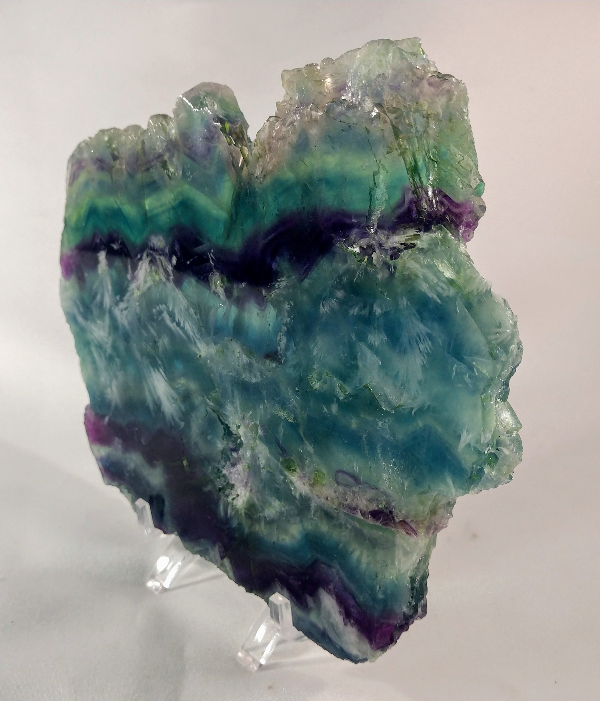 Rainbow Fluorite Slab