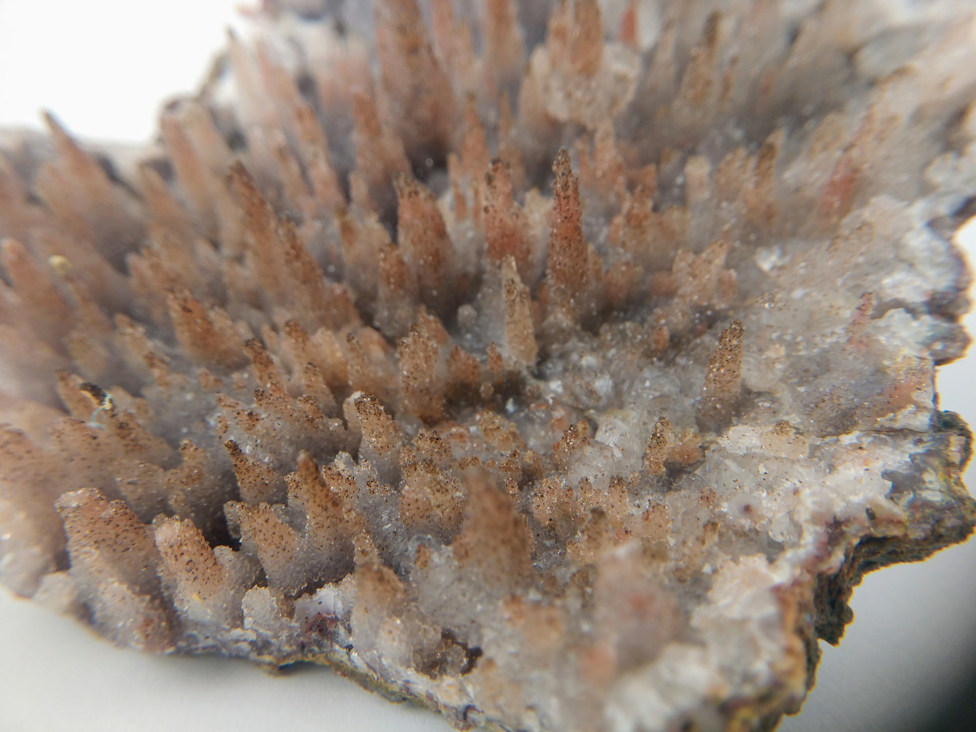 Druzy Quartz Stalactites, Morocco