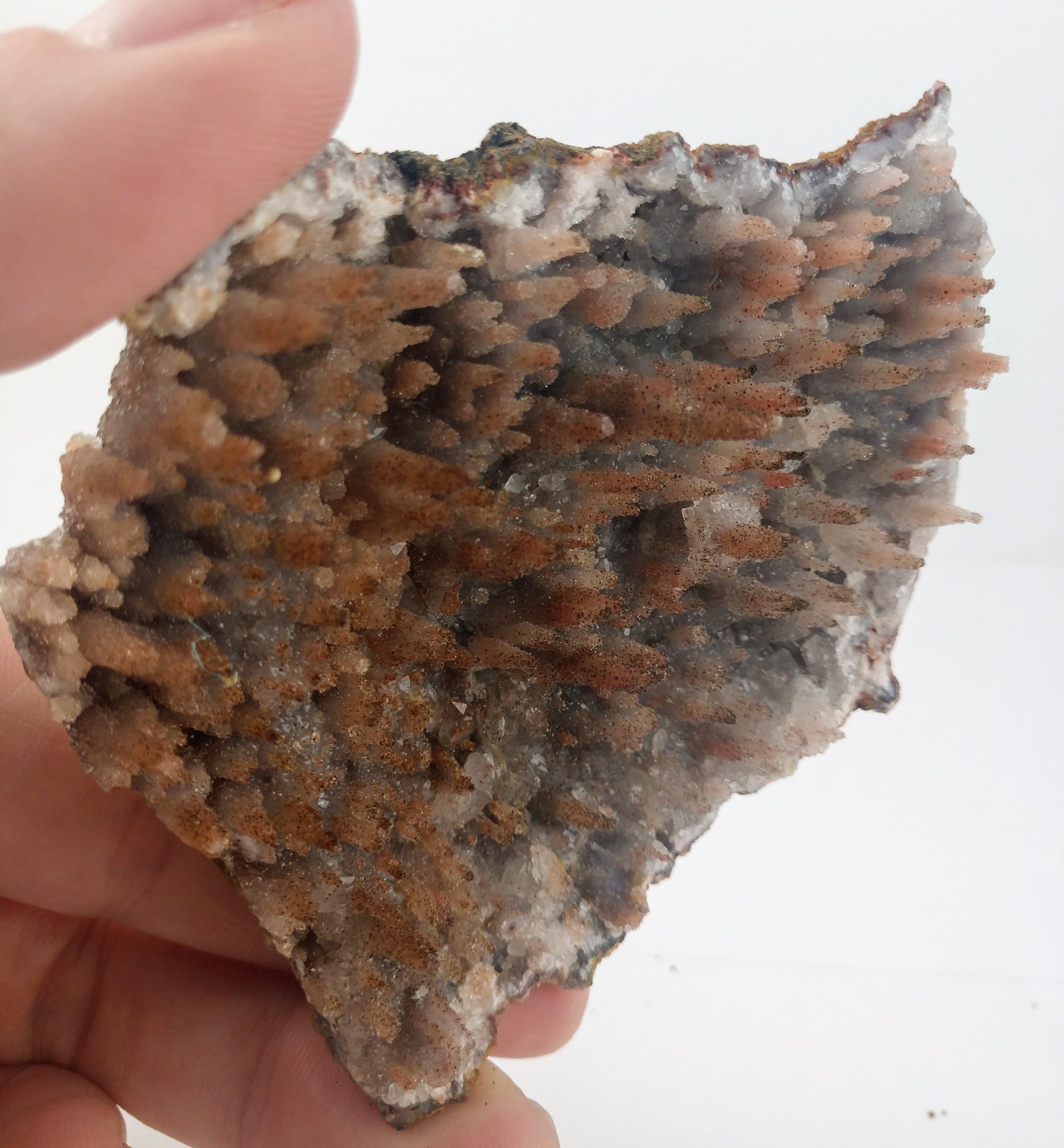 Druzy Quartz Stalactites, Morocco