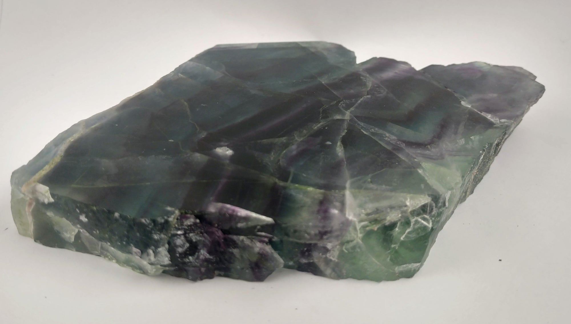 Rainbow Fluorite Slab, China