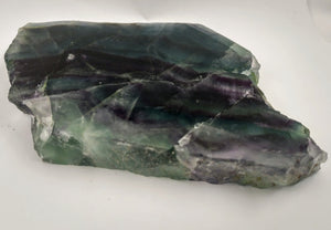 Rainbow Fluorite Slab, China