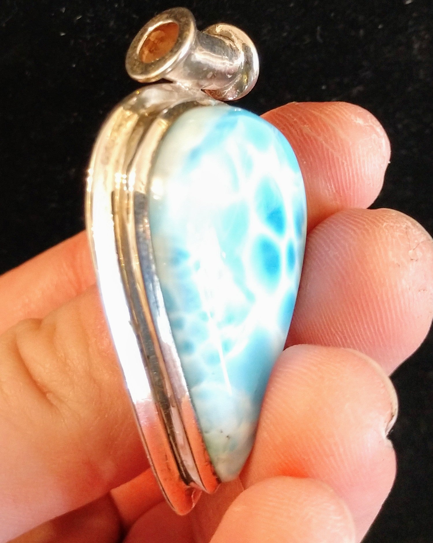 Larimar Pendant