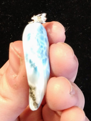 Larimar Wing Pendant