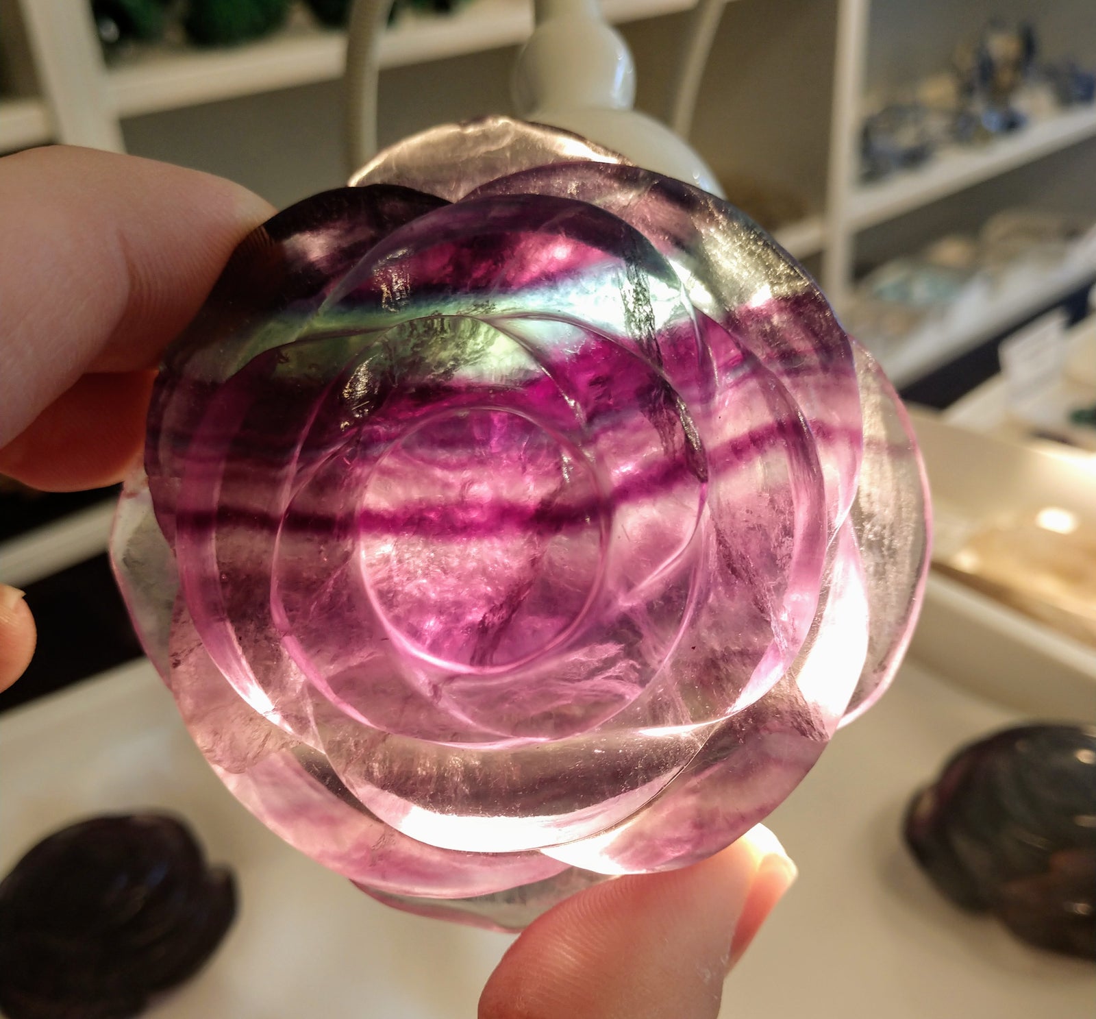 Fluorite rose