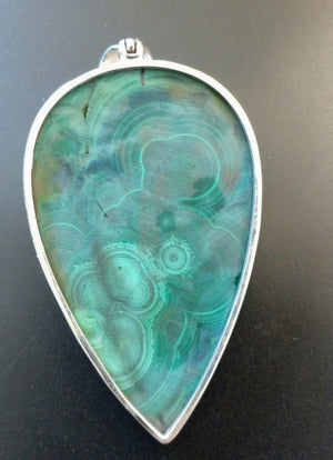 Malachite pendant