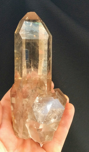 Mother and Child Quartz Crystal from Brasil