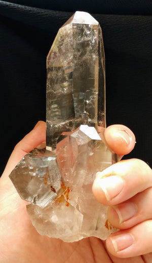 Mother and Child Quartz Crystal from Brasil