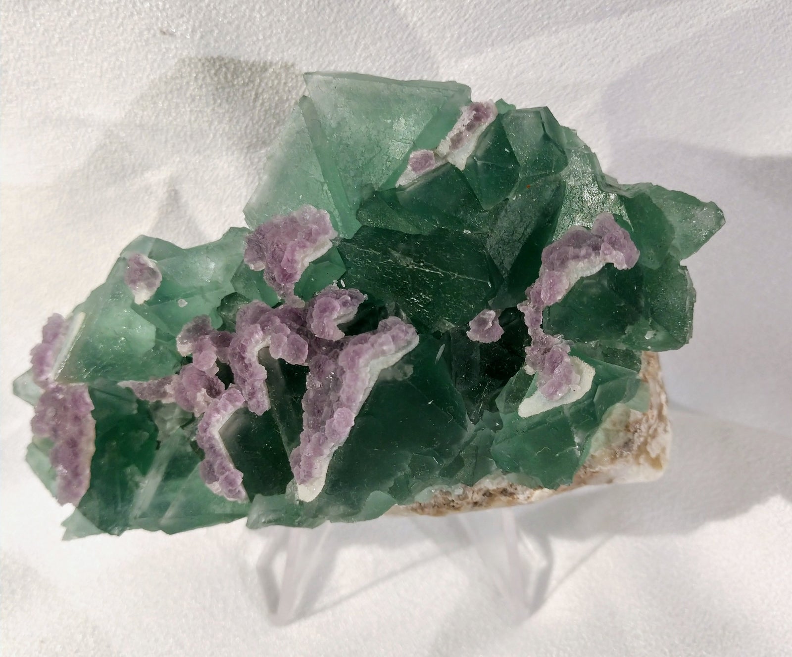 Fluorite with fluorite